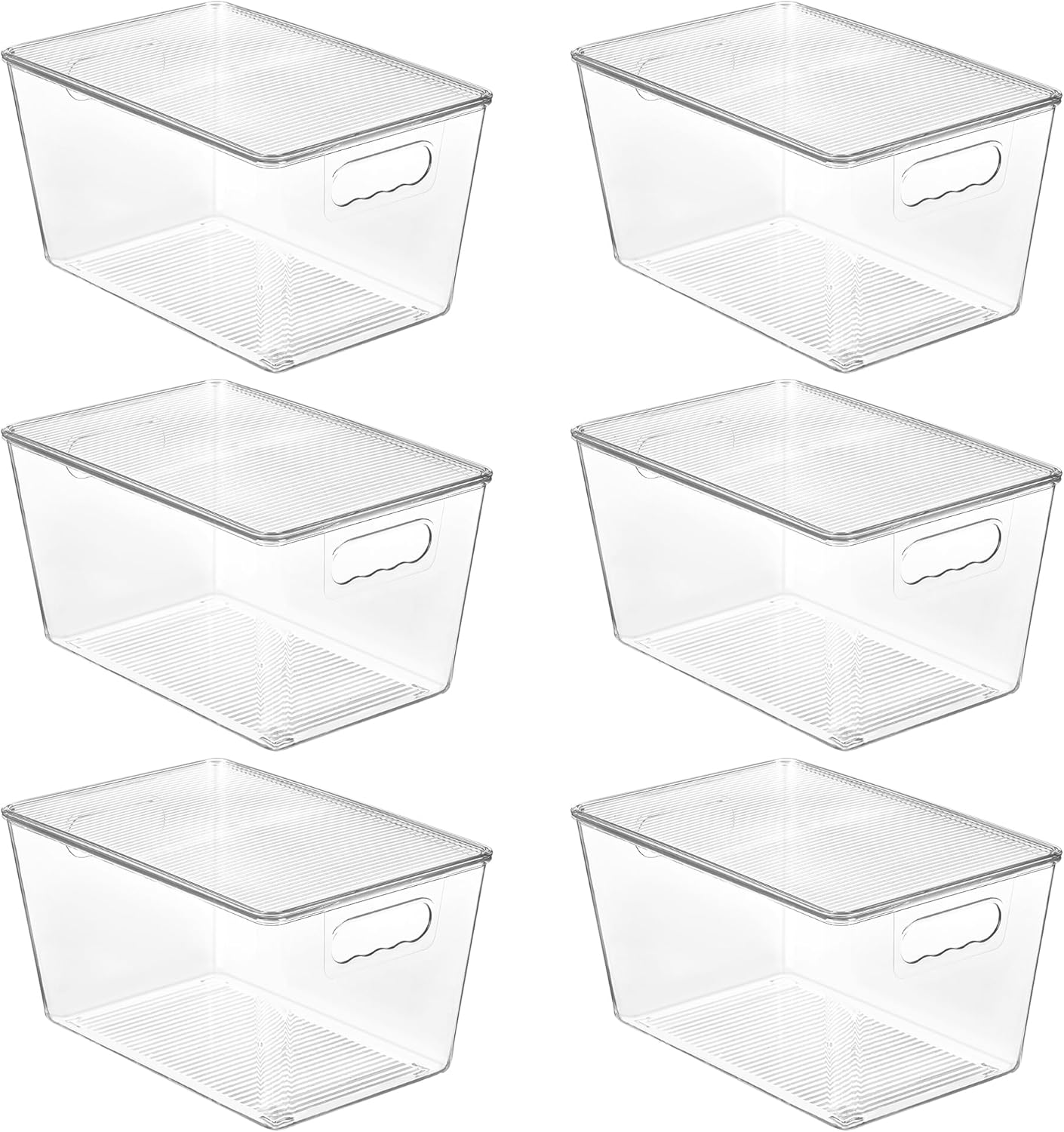 Clear Storage Bins