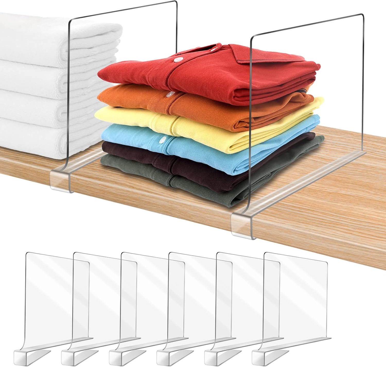 Closet Shelf Dividers